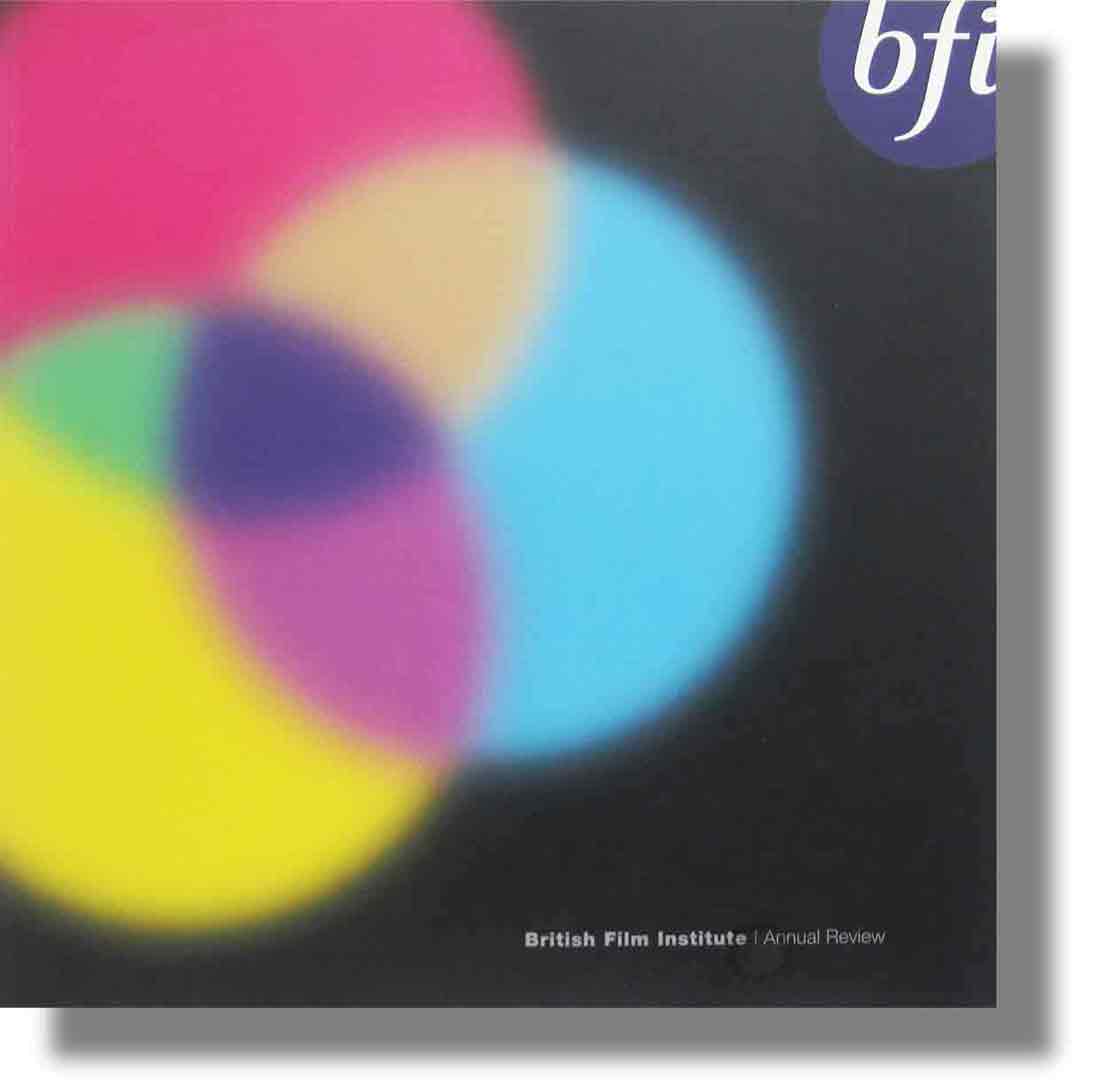 British Film Institute annual review designed by ideology.uk.com