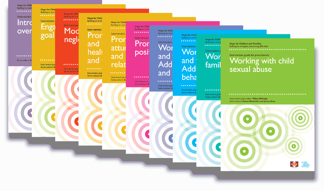Child and Family Training Publications Front Covers
