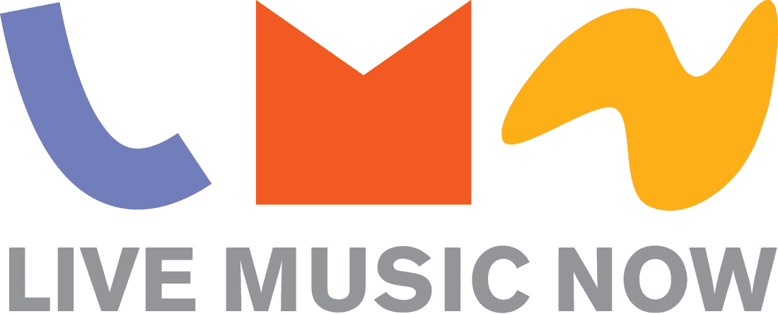 Live Music Now logo designed by ideology.uk.com